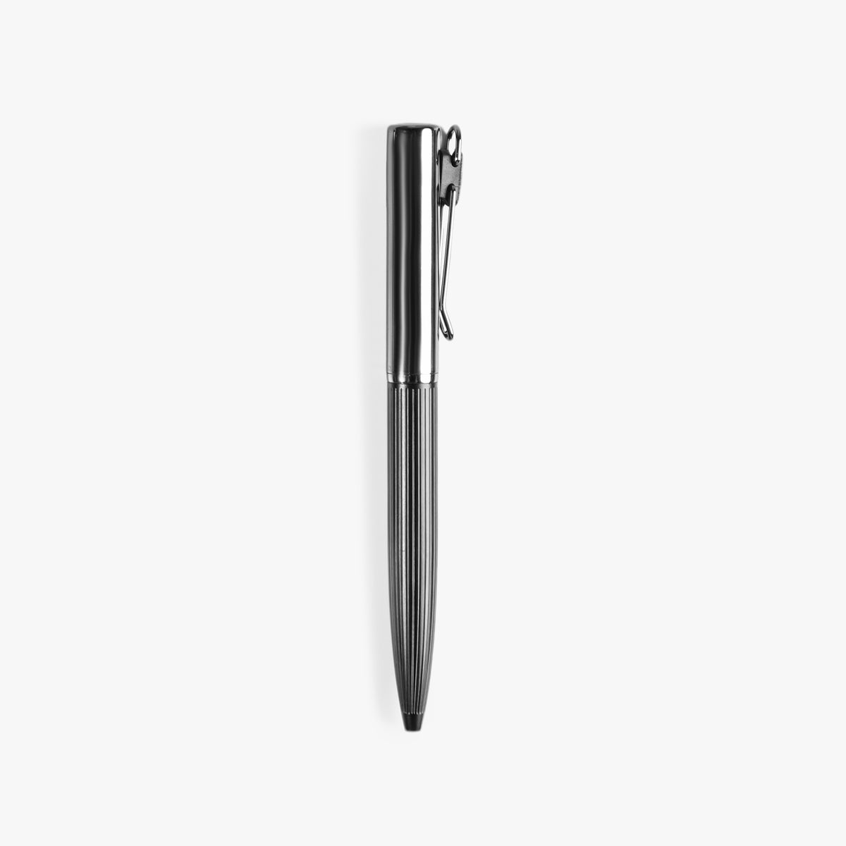 Executive Gunmetal Fluted Metal Pen (MP41)