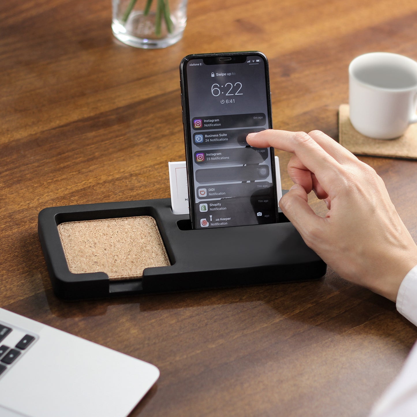 Desk Card Holder