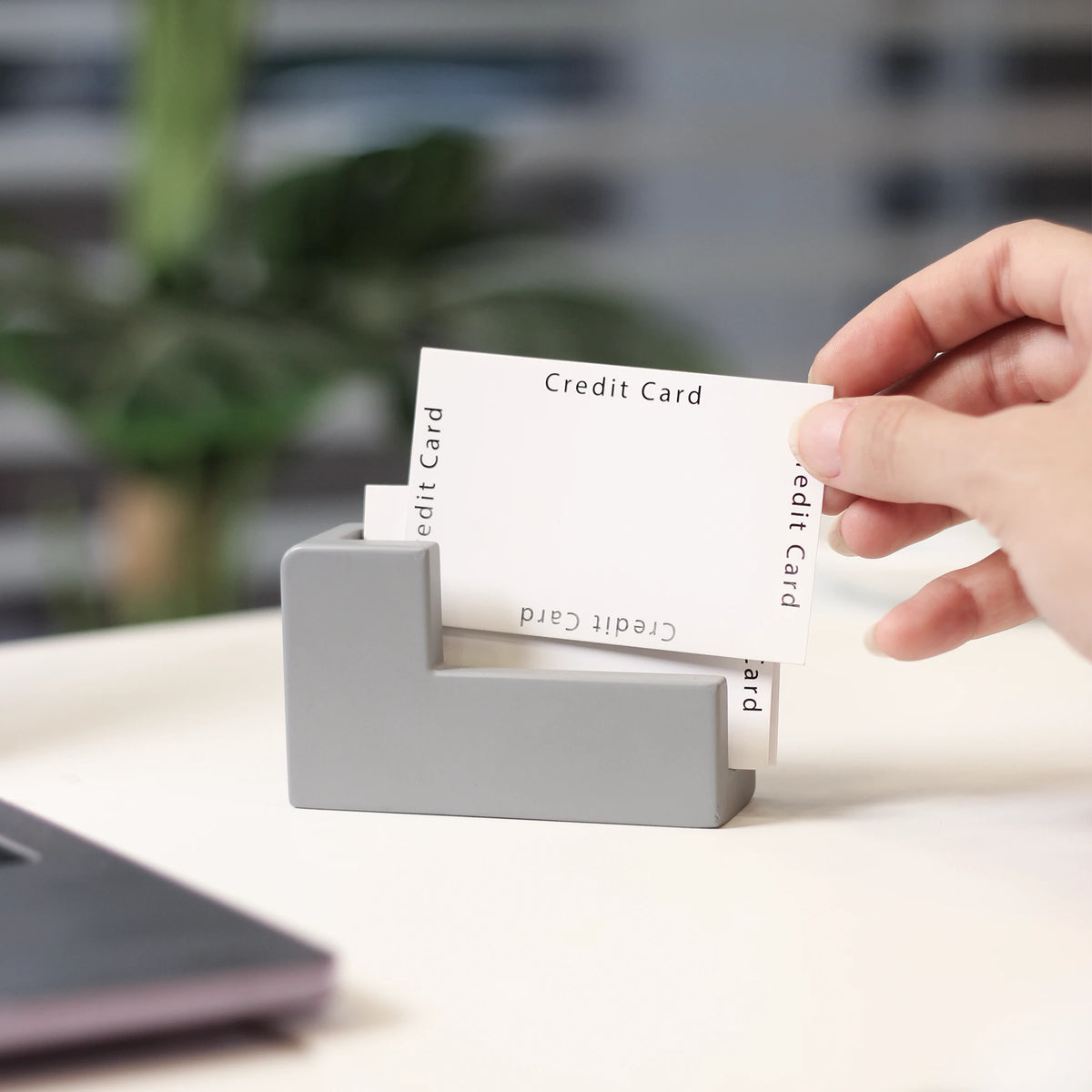 Limestone Card Holder