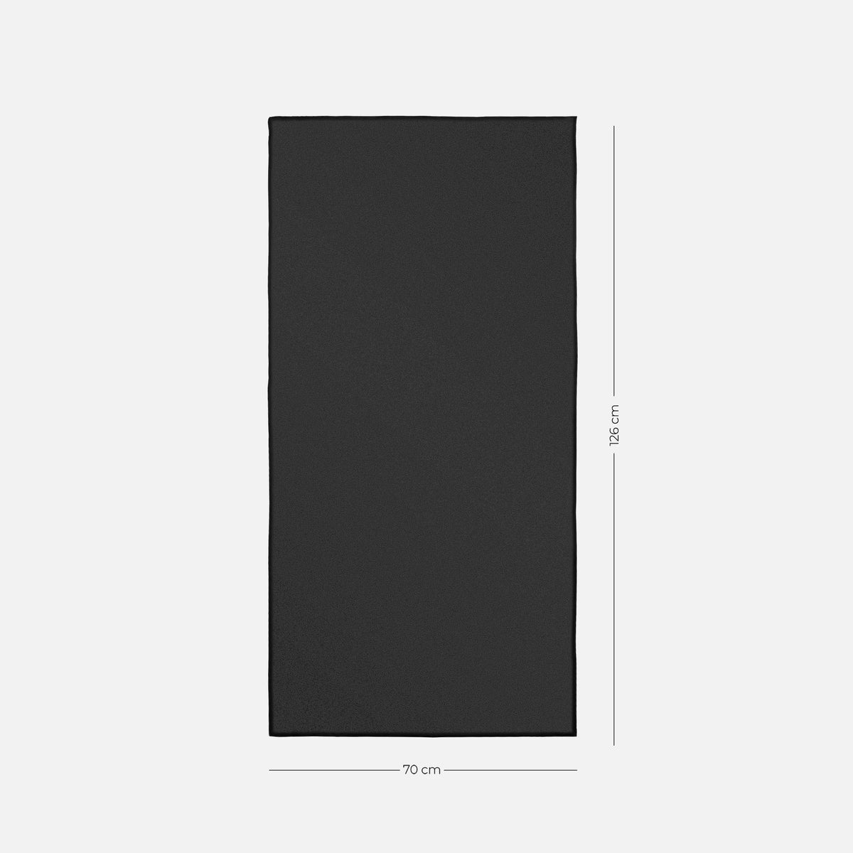 LARGE MICROFIBER TOWEL (M towel 1 BLACK)