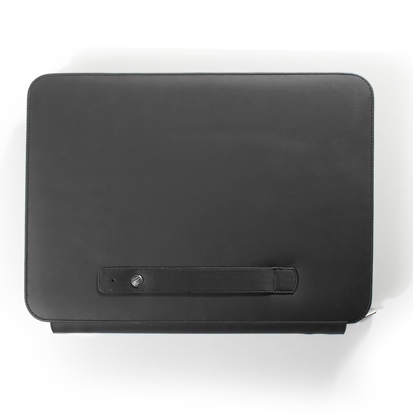 Lines Leather Laptop Sleeve