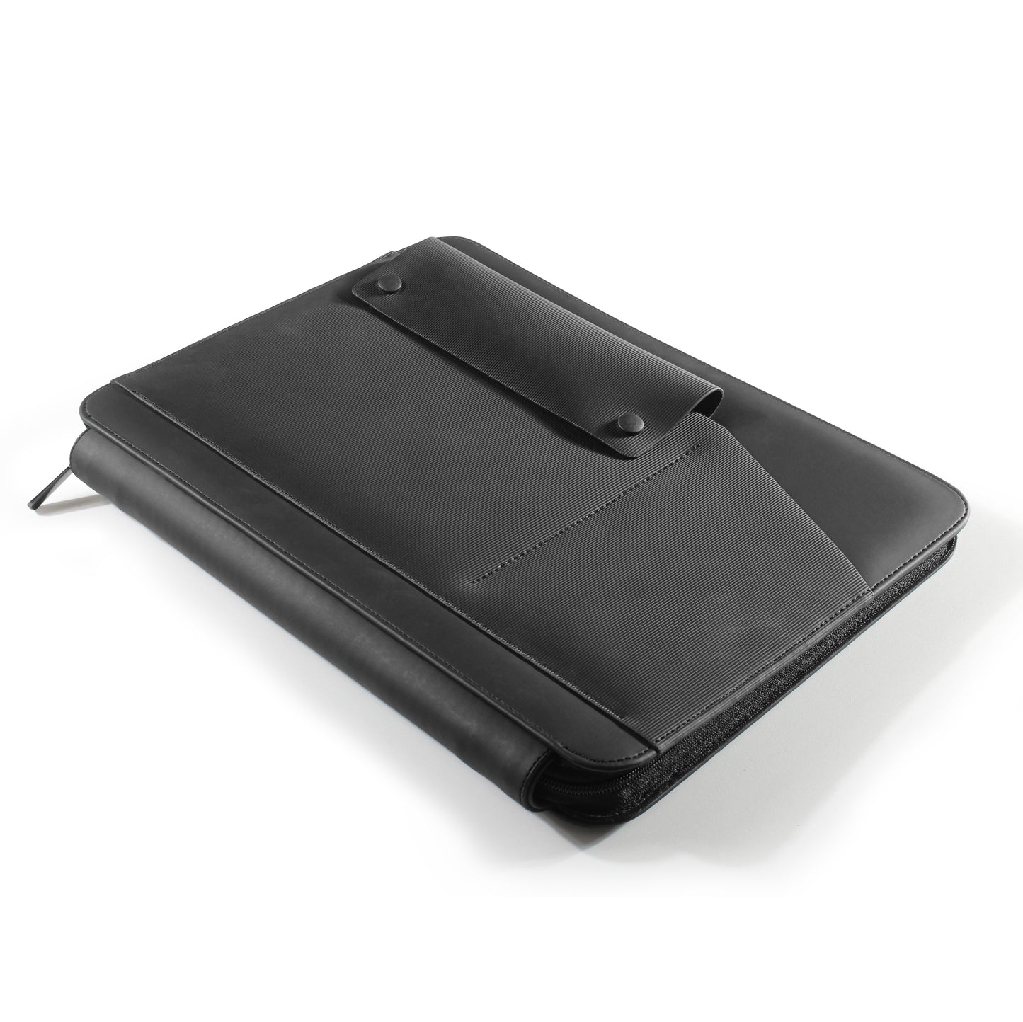 Lines Leather Laptop Sleeve
