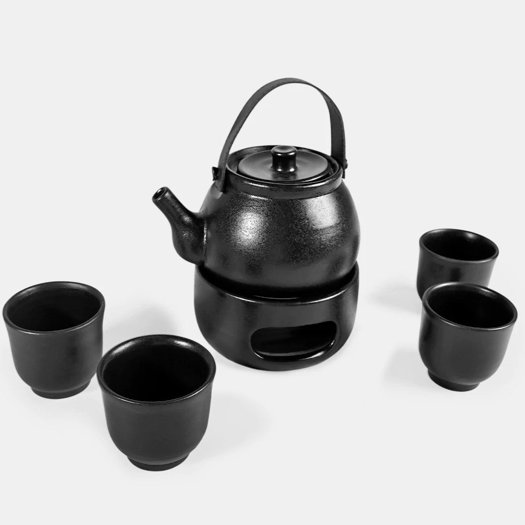 Executive Matte Ceramic Tea Set (Pot1)
