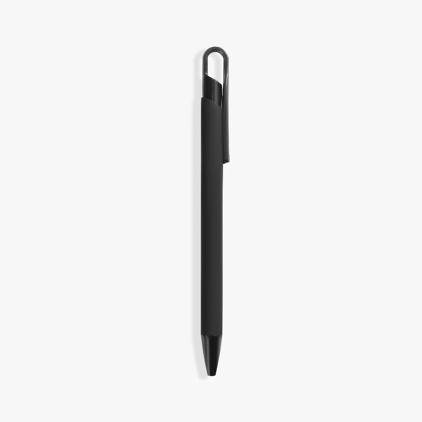 LEEK BLACK RUBBER AND ACRYLIC PEN
