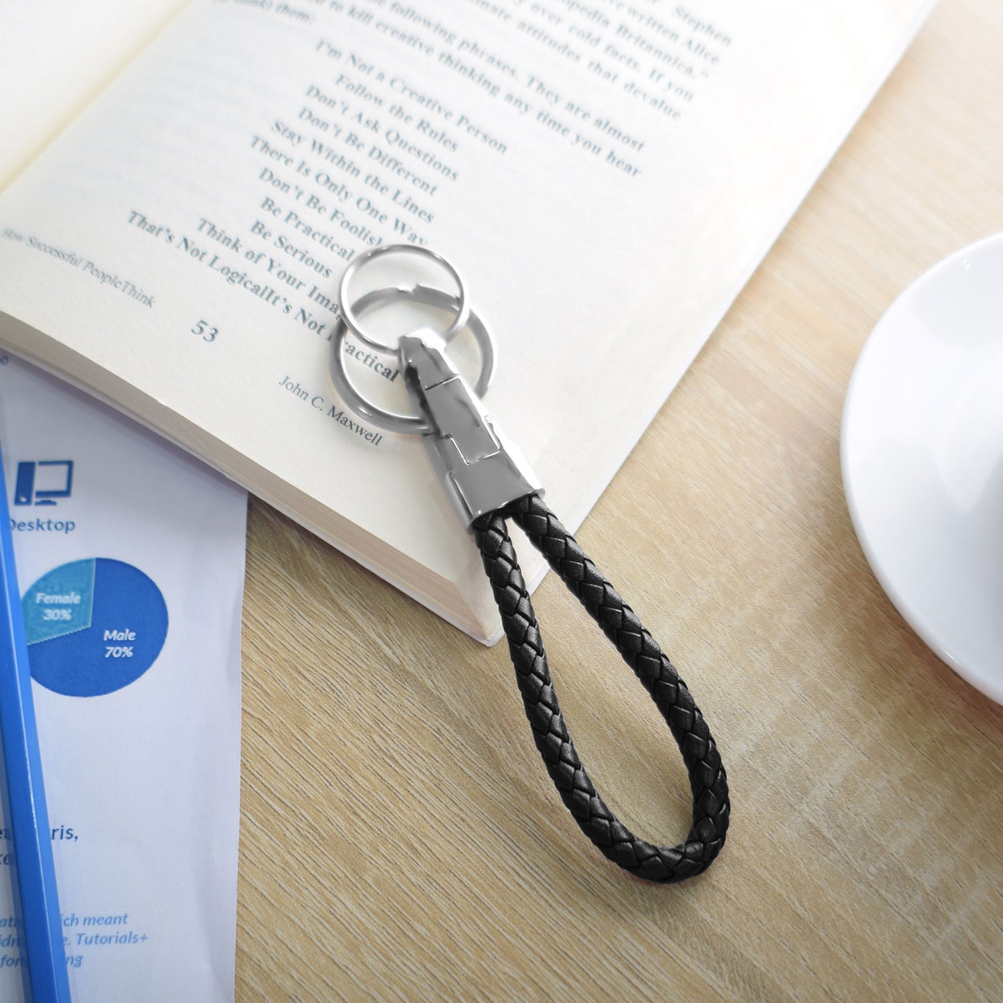 Leather Key Chain