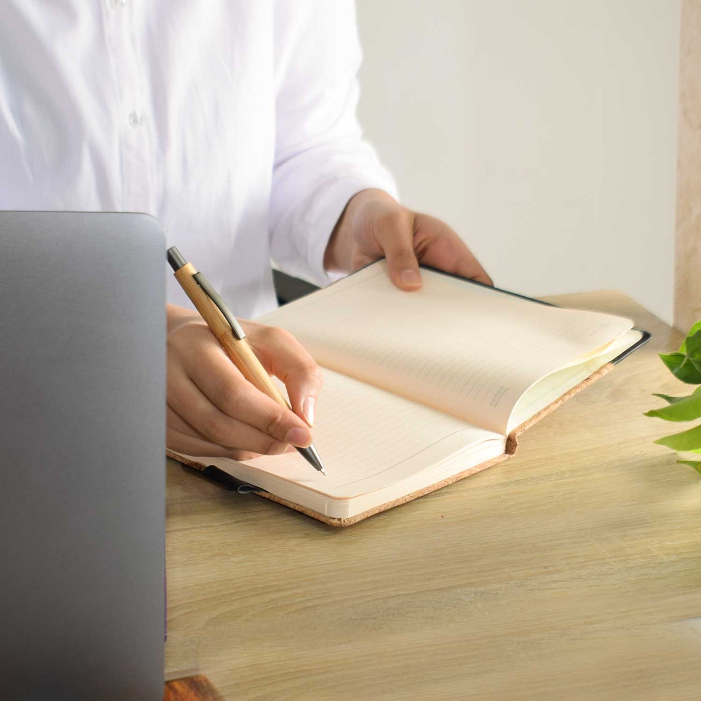 Cork Sustainable Notebook Eco-Friendly giveaways