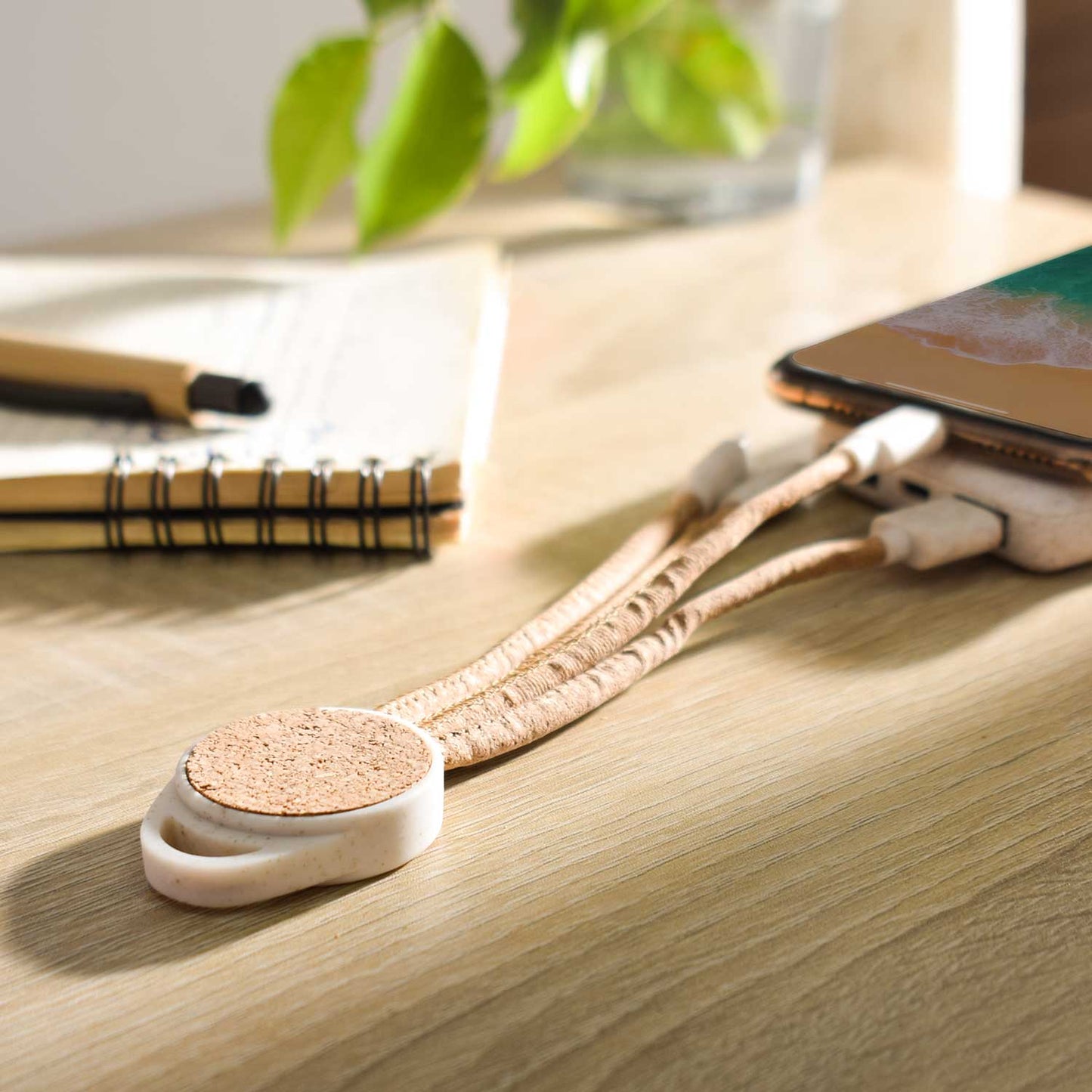 Cork Sustainable Notebook Eco-Friendly giveaways