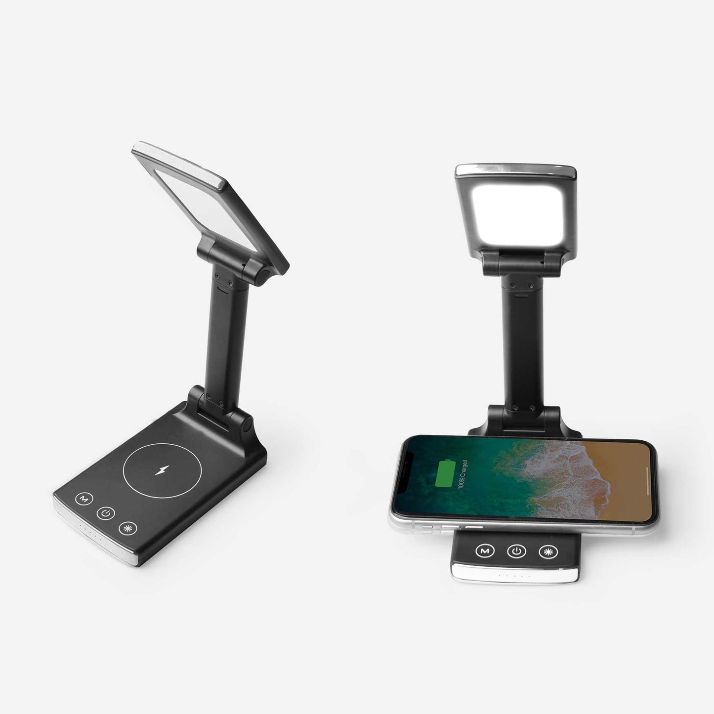 Foldable Led Wireless Desk Set