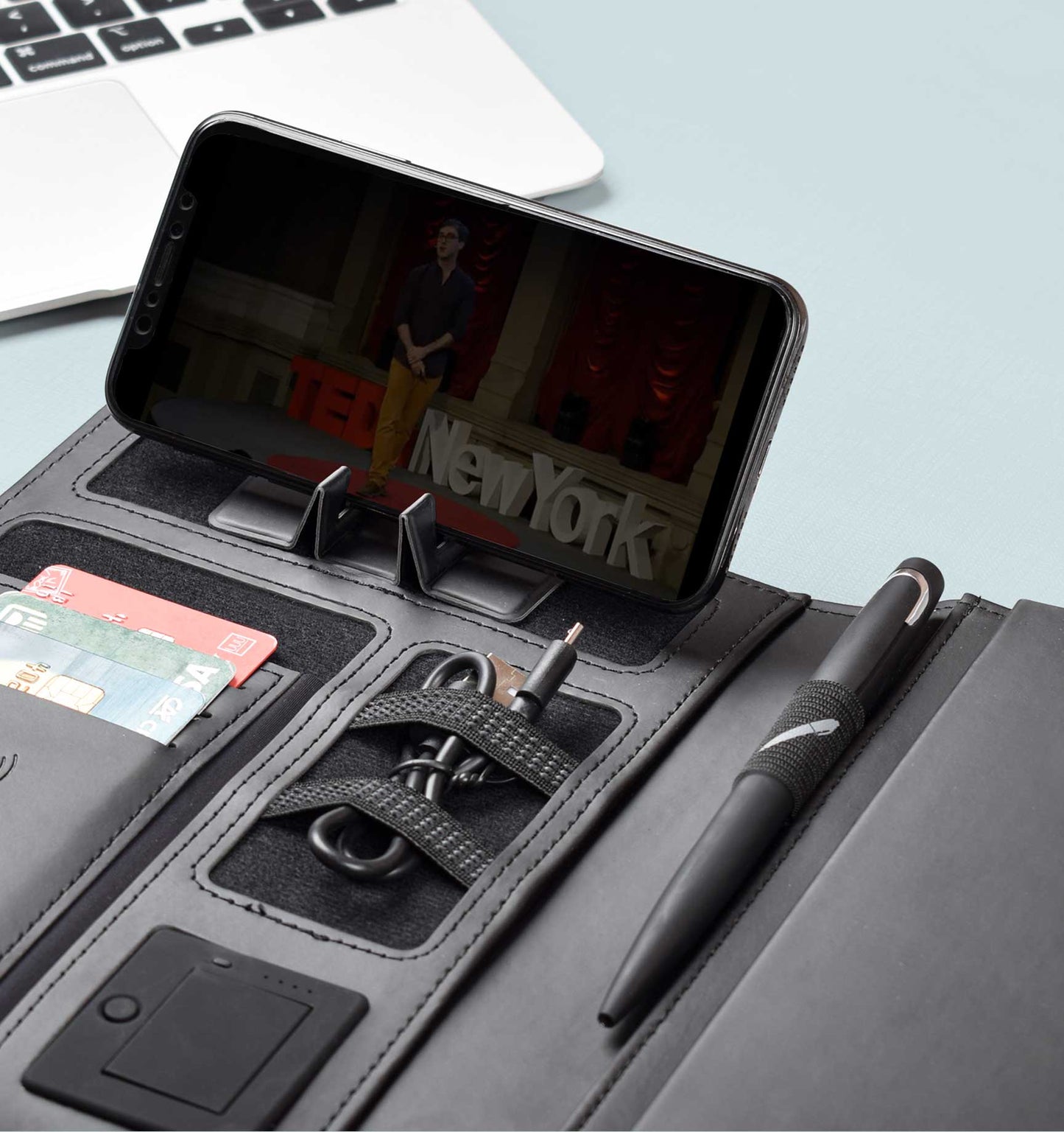 Leather Smart Organizer
