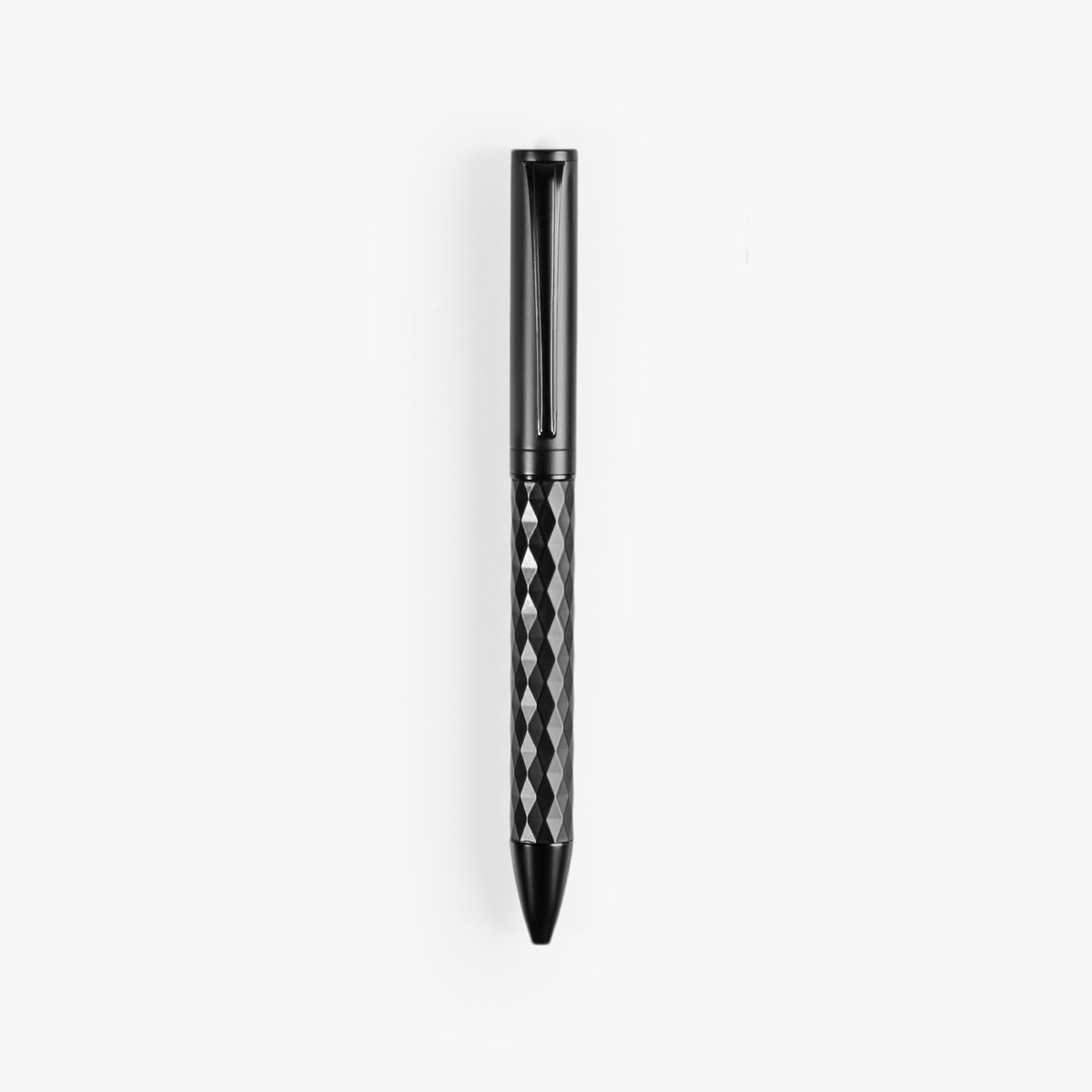 Executive Diamond-Cut Black Metal Pen (MP38)