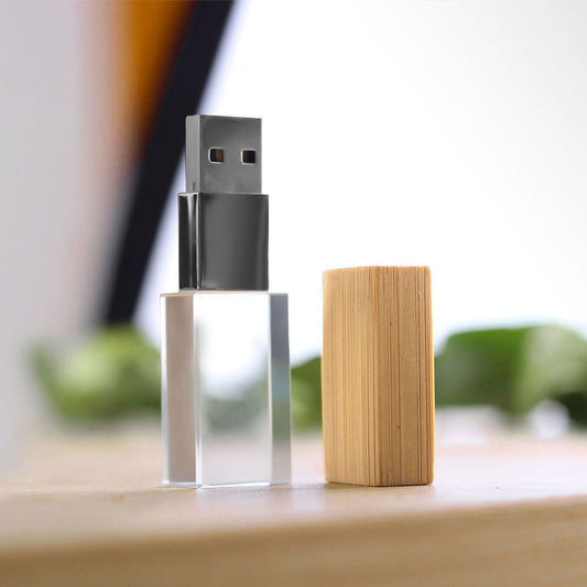 Bamboo Crystal Flash Memory