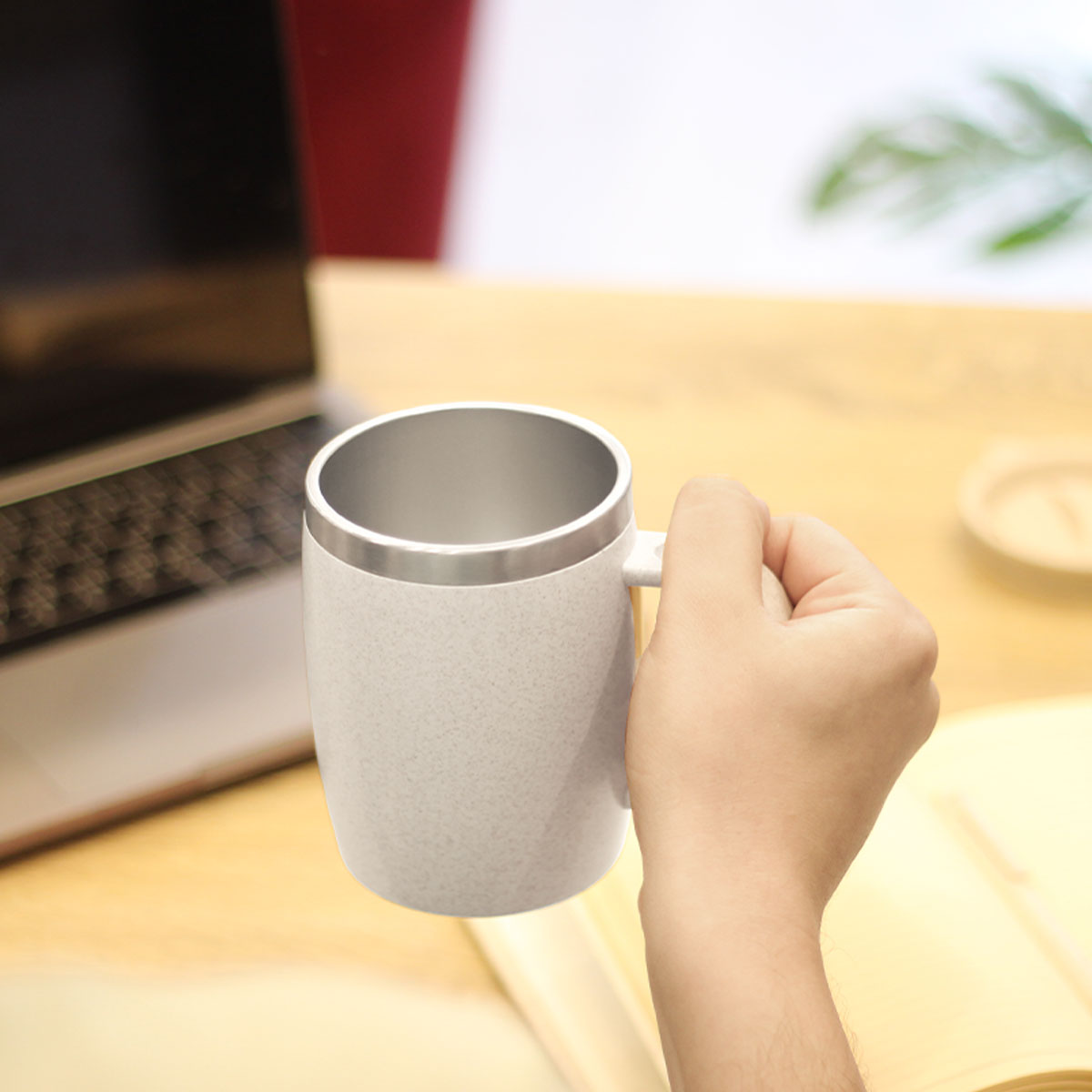 Wheat Straw Thermal Mug