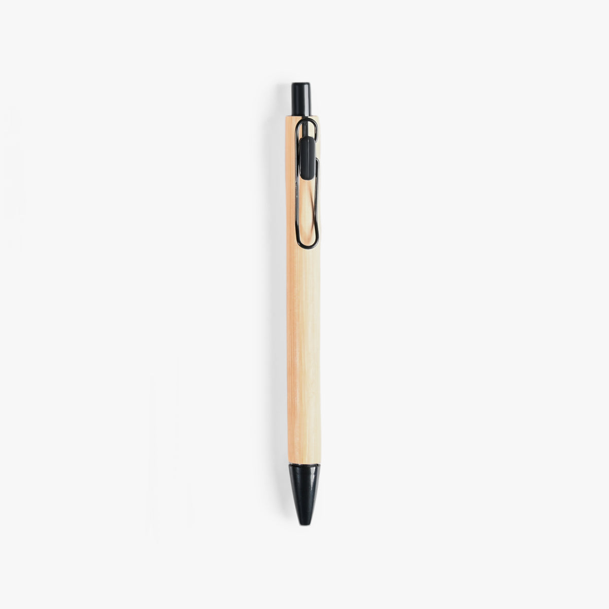 Executive Natural Bamboo Wire-Clip Pen (MP77)