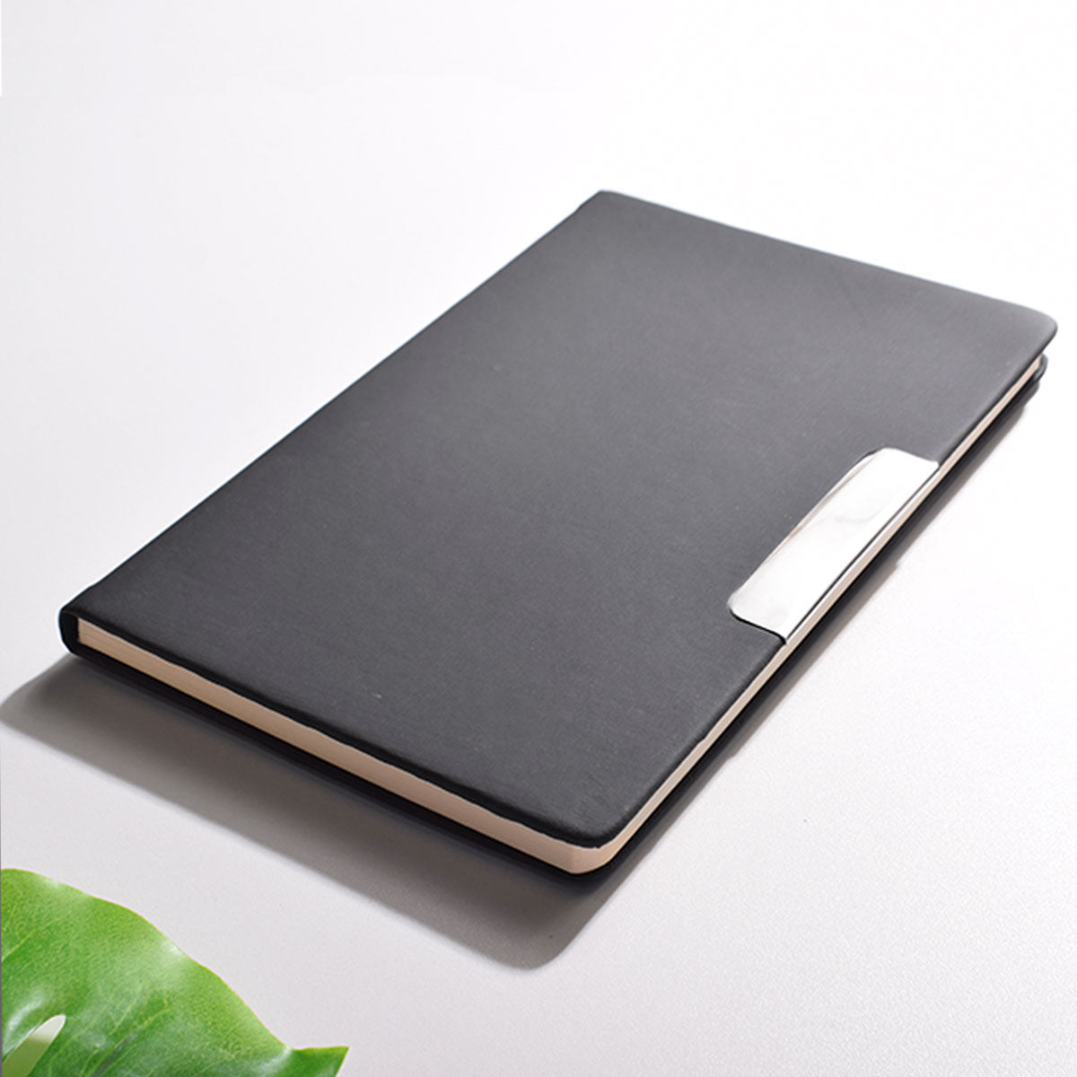 Rubber Leather in Plate Notebook