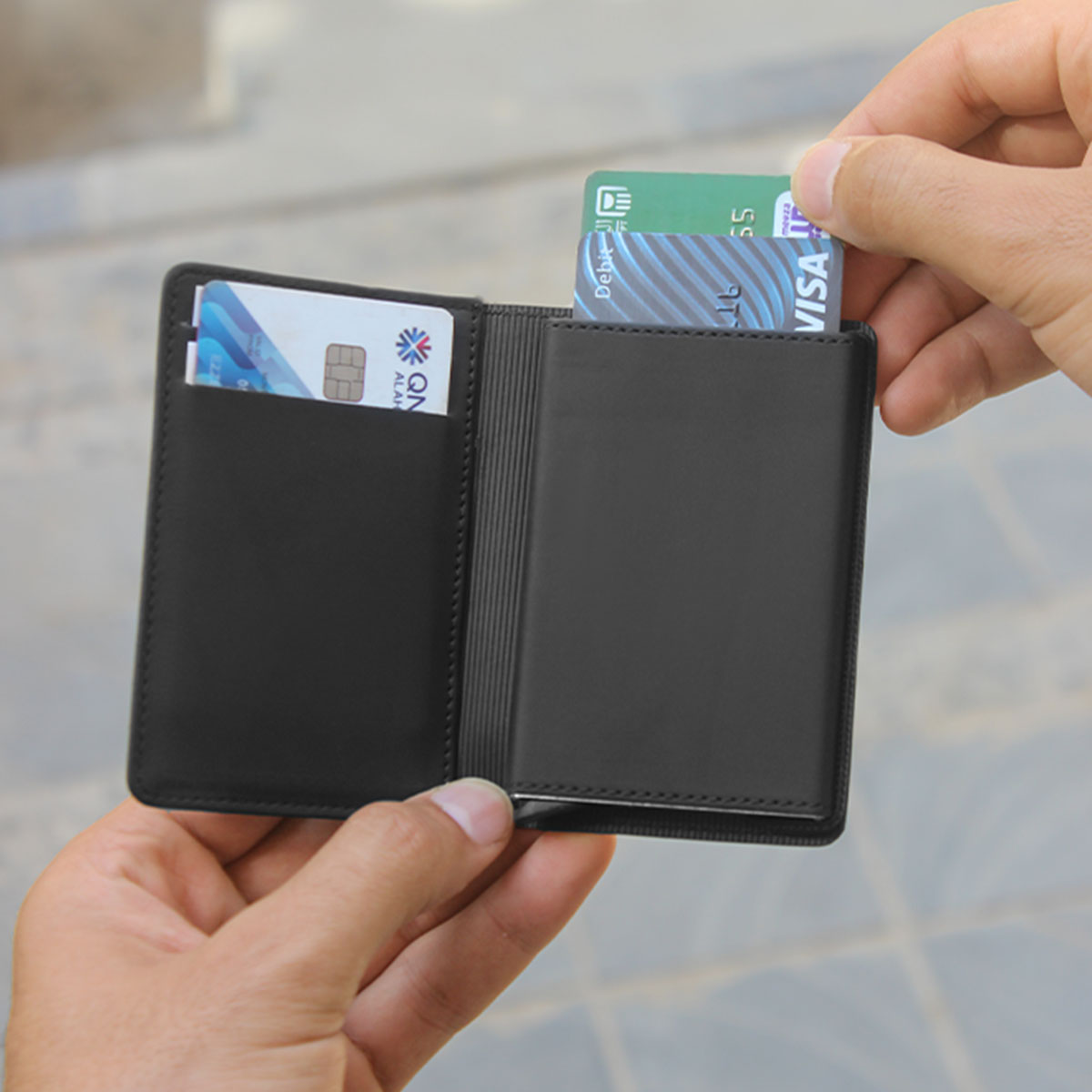 Secured Card Holder