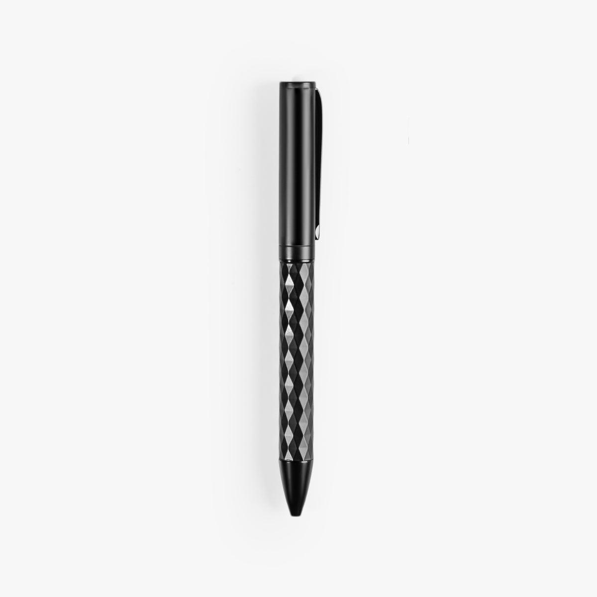 Executive Diamond-Cut Black Metal Pen (MP38)