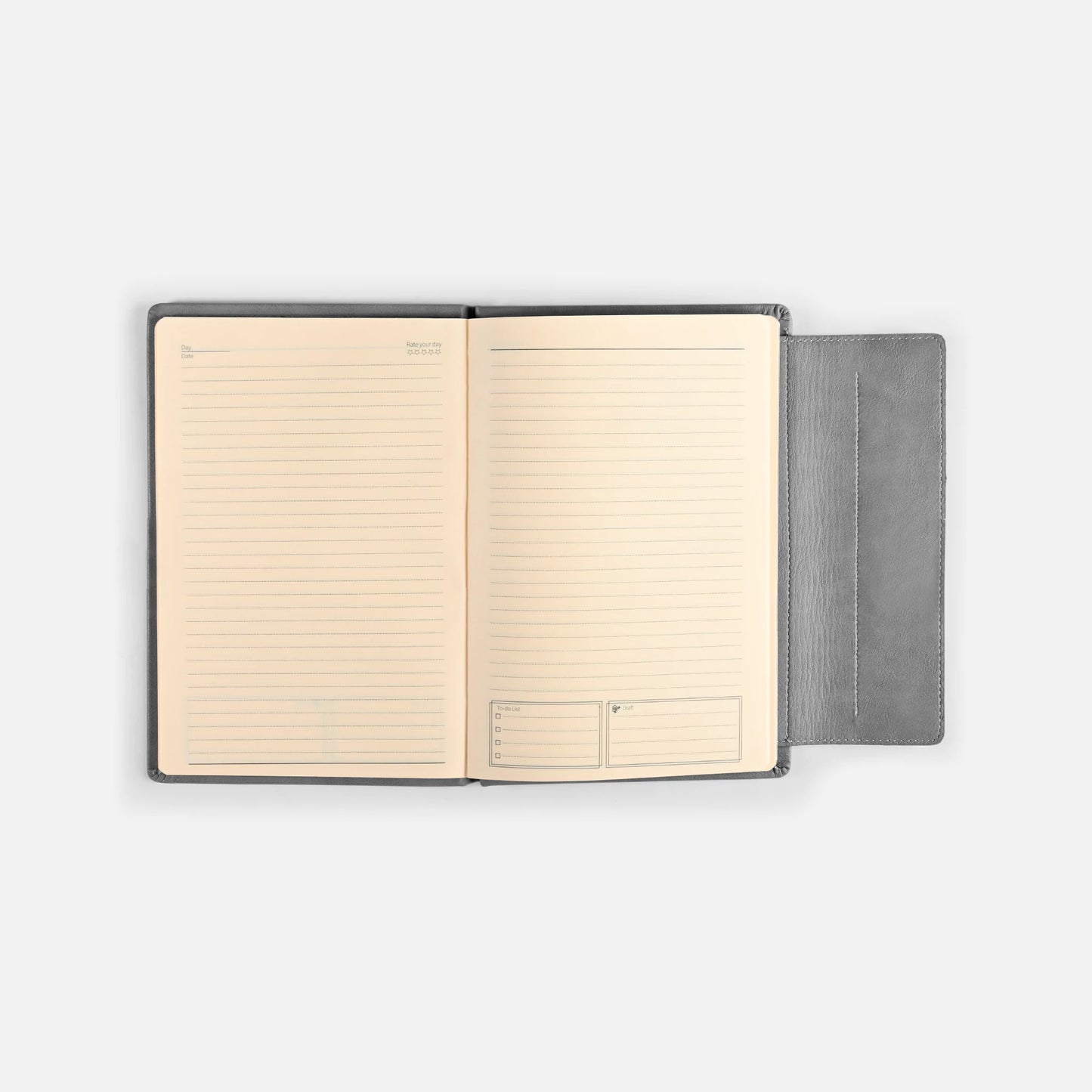 GREY NOTEBOOK