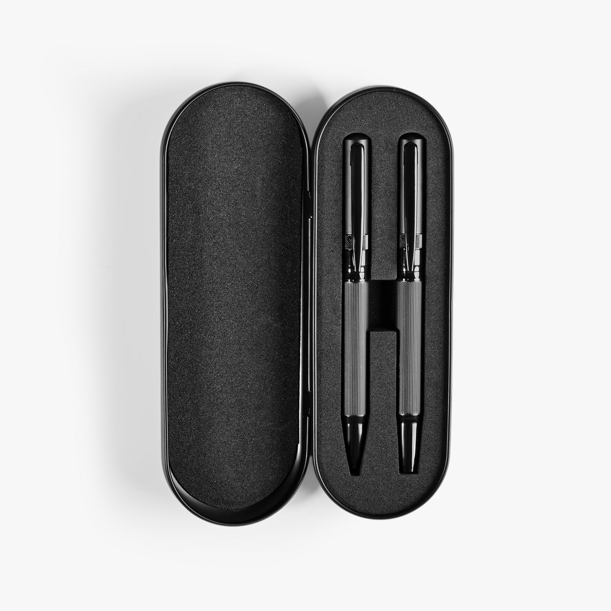 Executive Dual Pen Set with Hard Shell Capsule Case (SMP19)