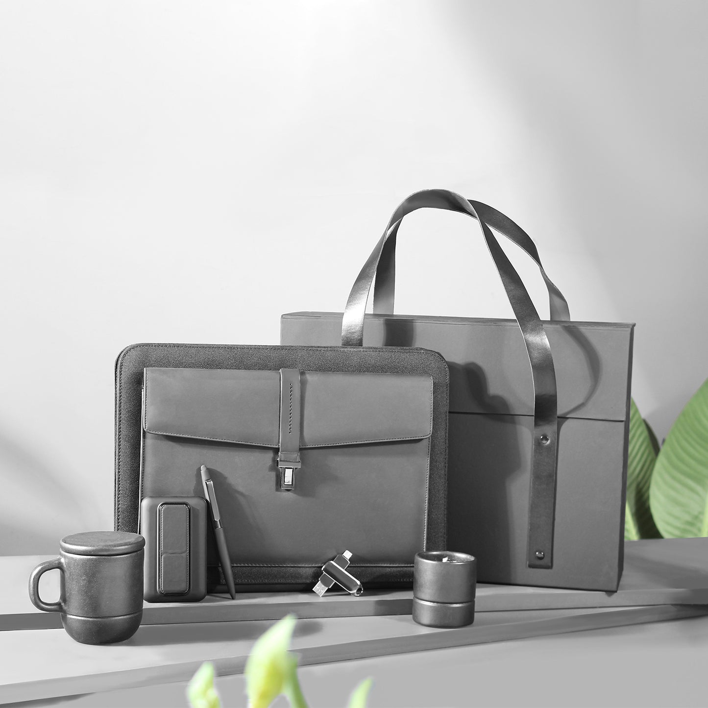 Business Black Office Set