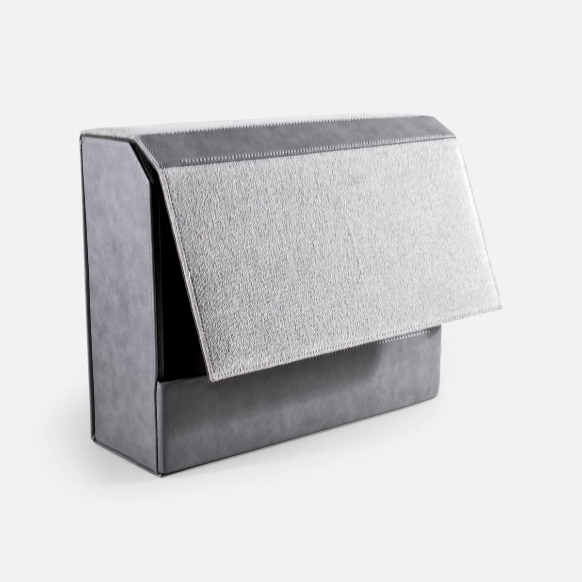 Gray Cement Stand Box