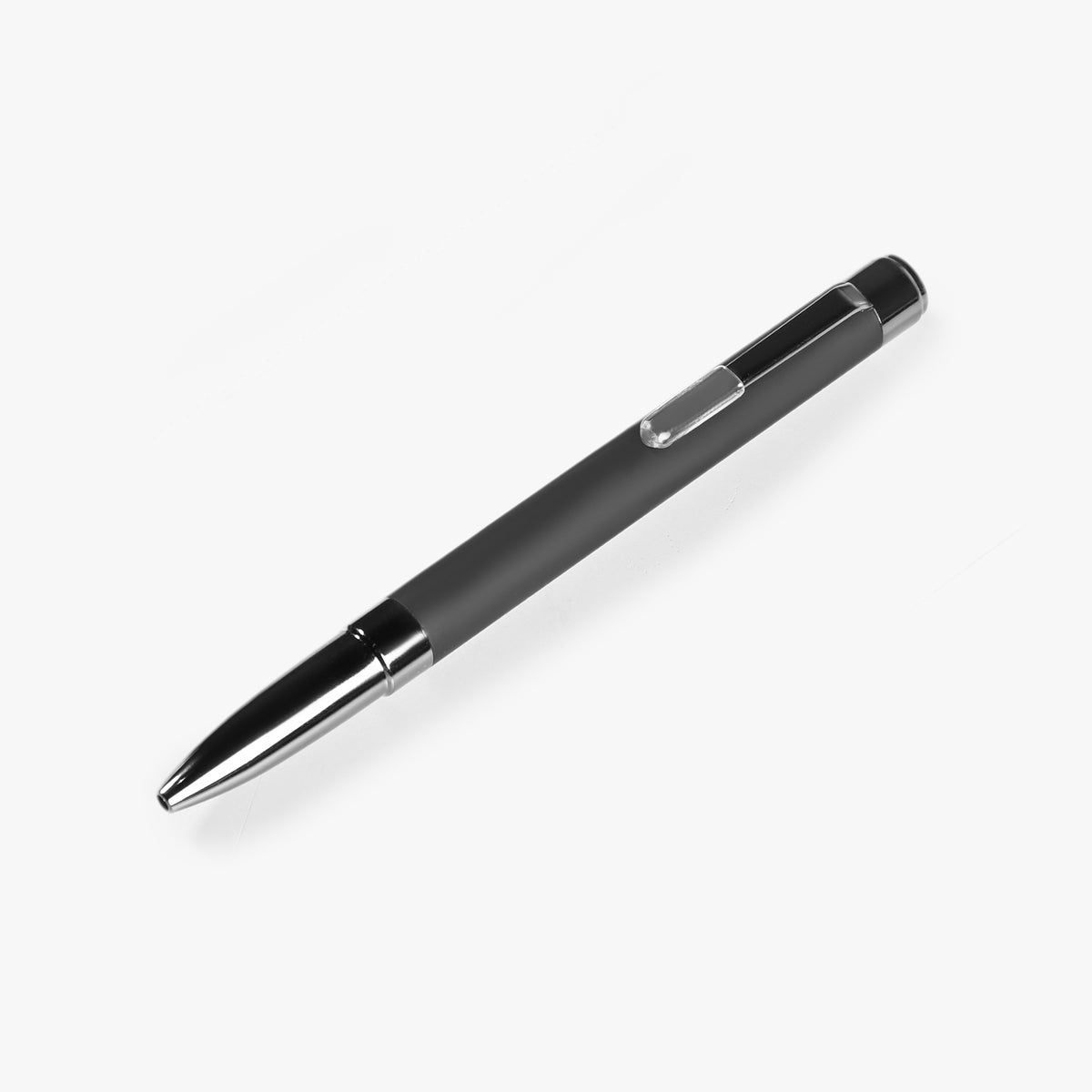 Executive Matte Black & Chrome Metal Pen (MP39)
