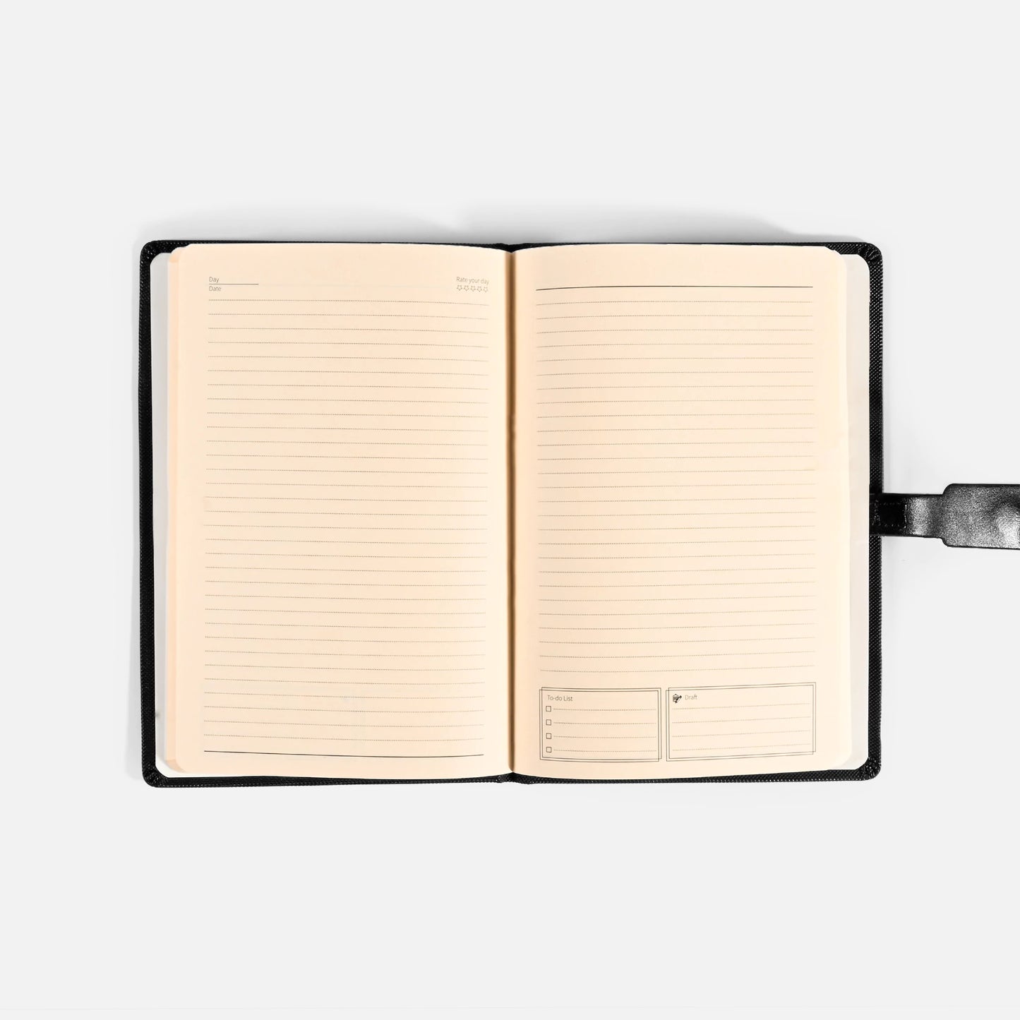 TEXTURED LEATHER NOTEBOOK (UNB10)