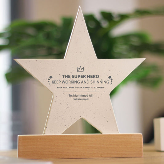 Star Eco-Friendly Trophy