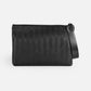 The Executive Chevron-Textured Pouch with Wrist Strap (HB15M)