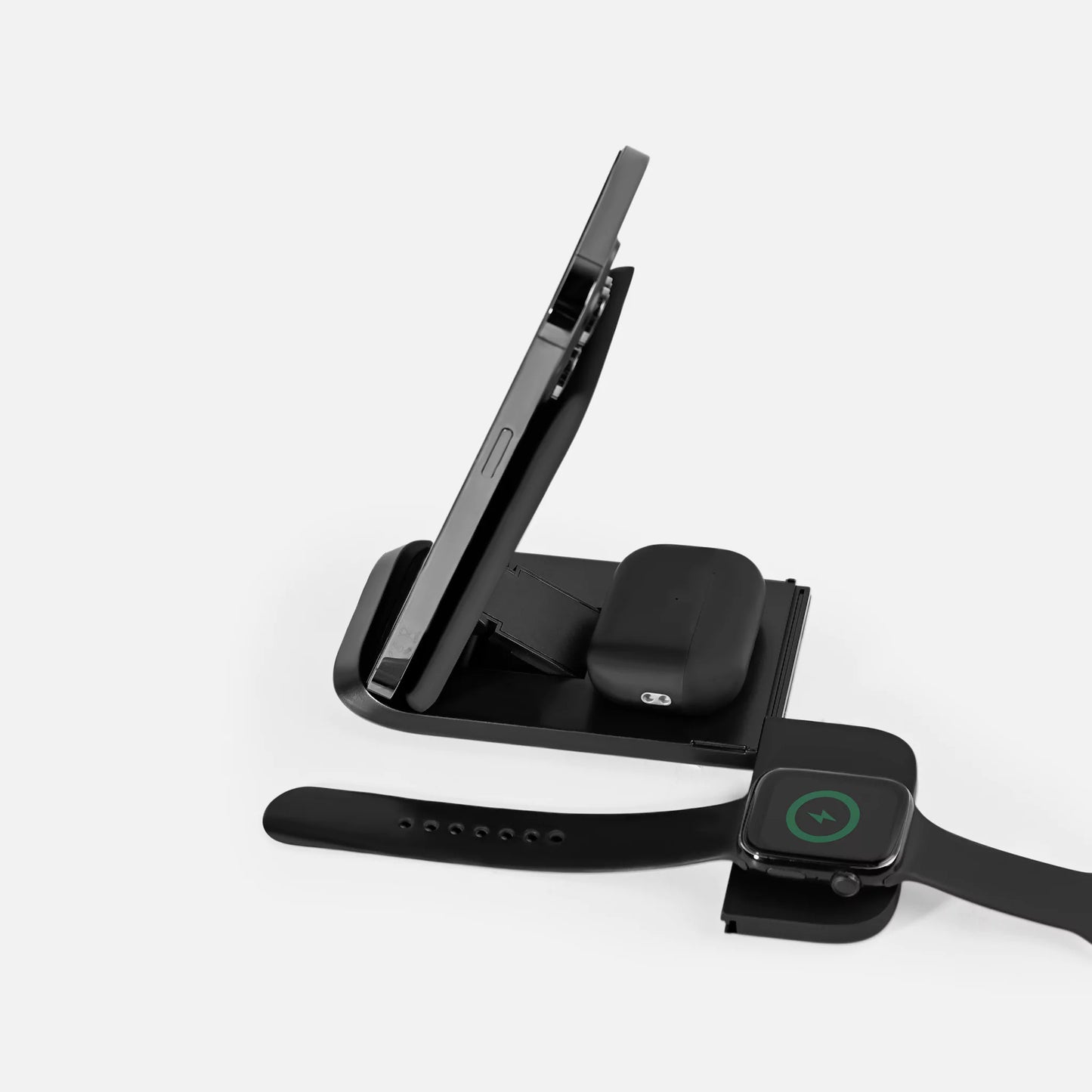 RUBBER FOLDABLE 3-IN-1 WIRELESS DESK SET (WCT6)