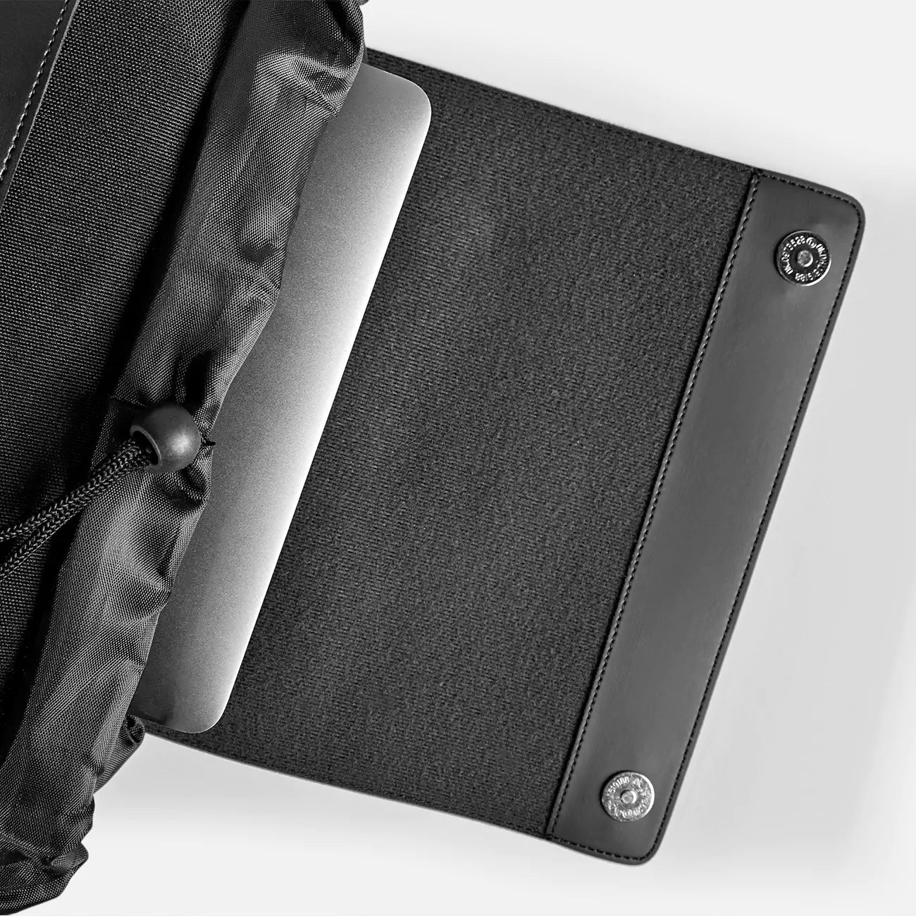 ELEGANT BLACK BACKPACK FOR OFFICE AND DAILY COMMUTING