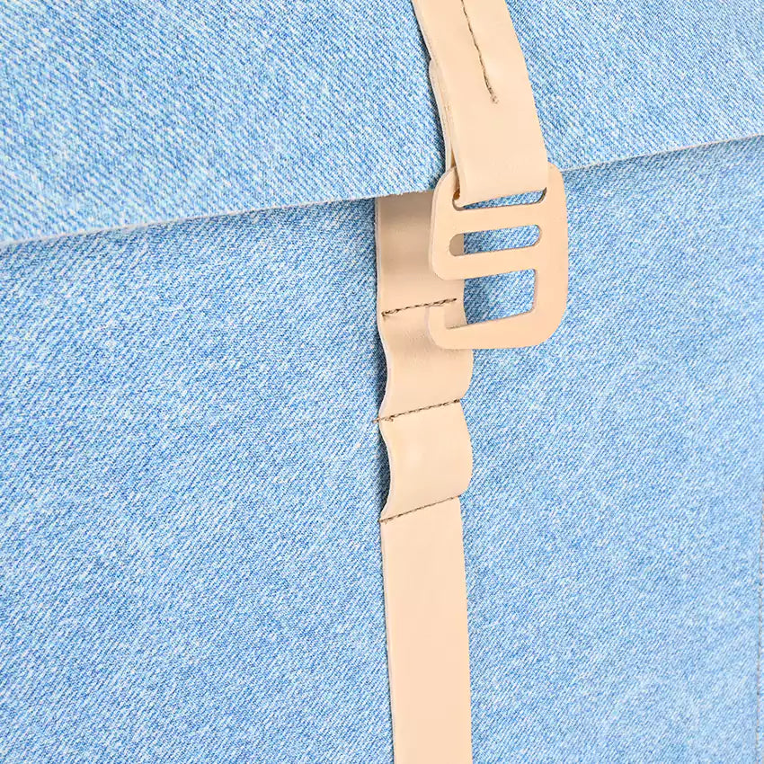 Denim cooler bag