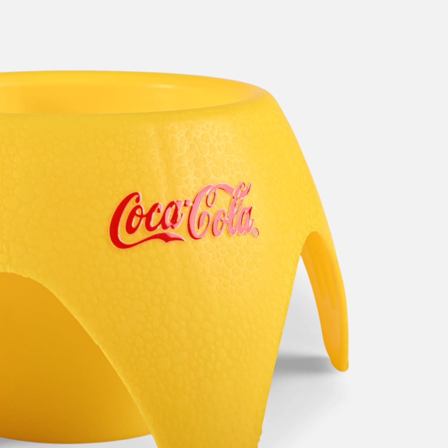 YELLOW CUP HOLDER