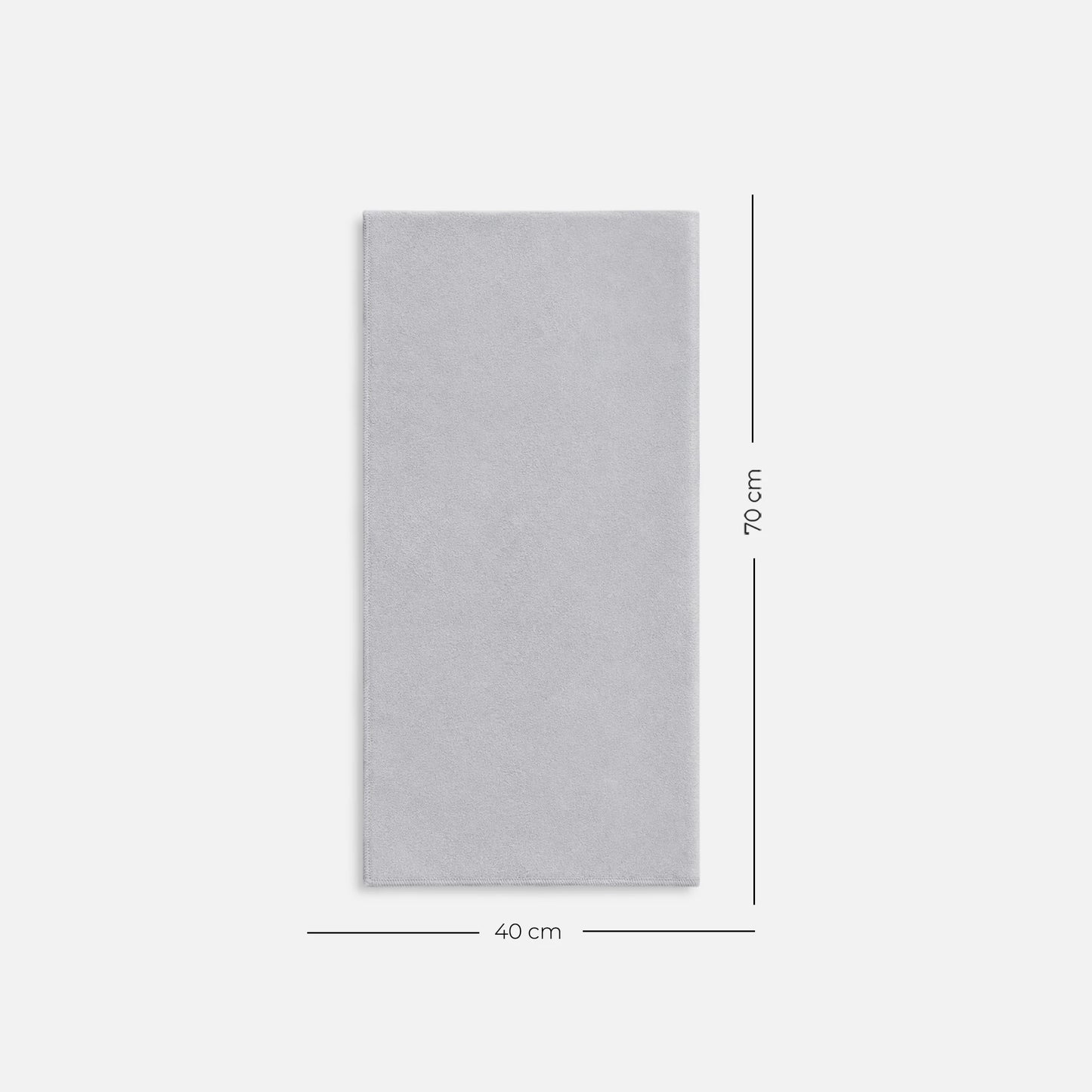SMALL MICROFIBER TOWEL (M towel 2 GRAY)