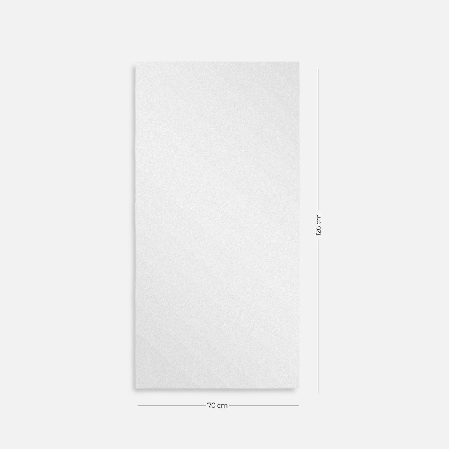 LARGE MICROFIBER (M towel 1 WHITE)