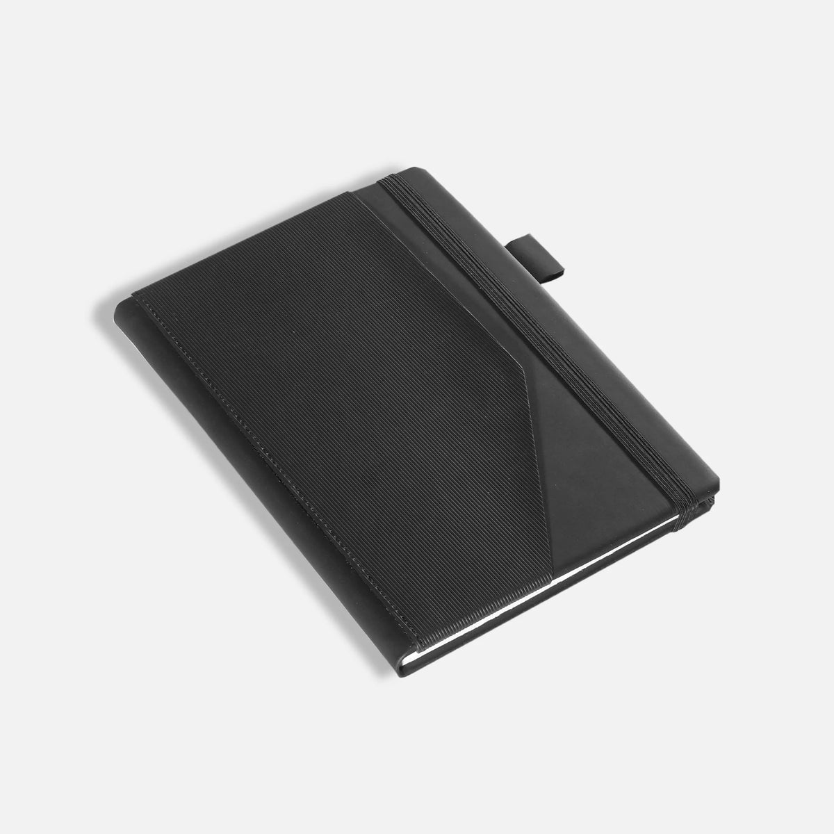 LINED LEATHER NOTEBOOK
