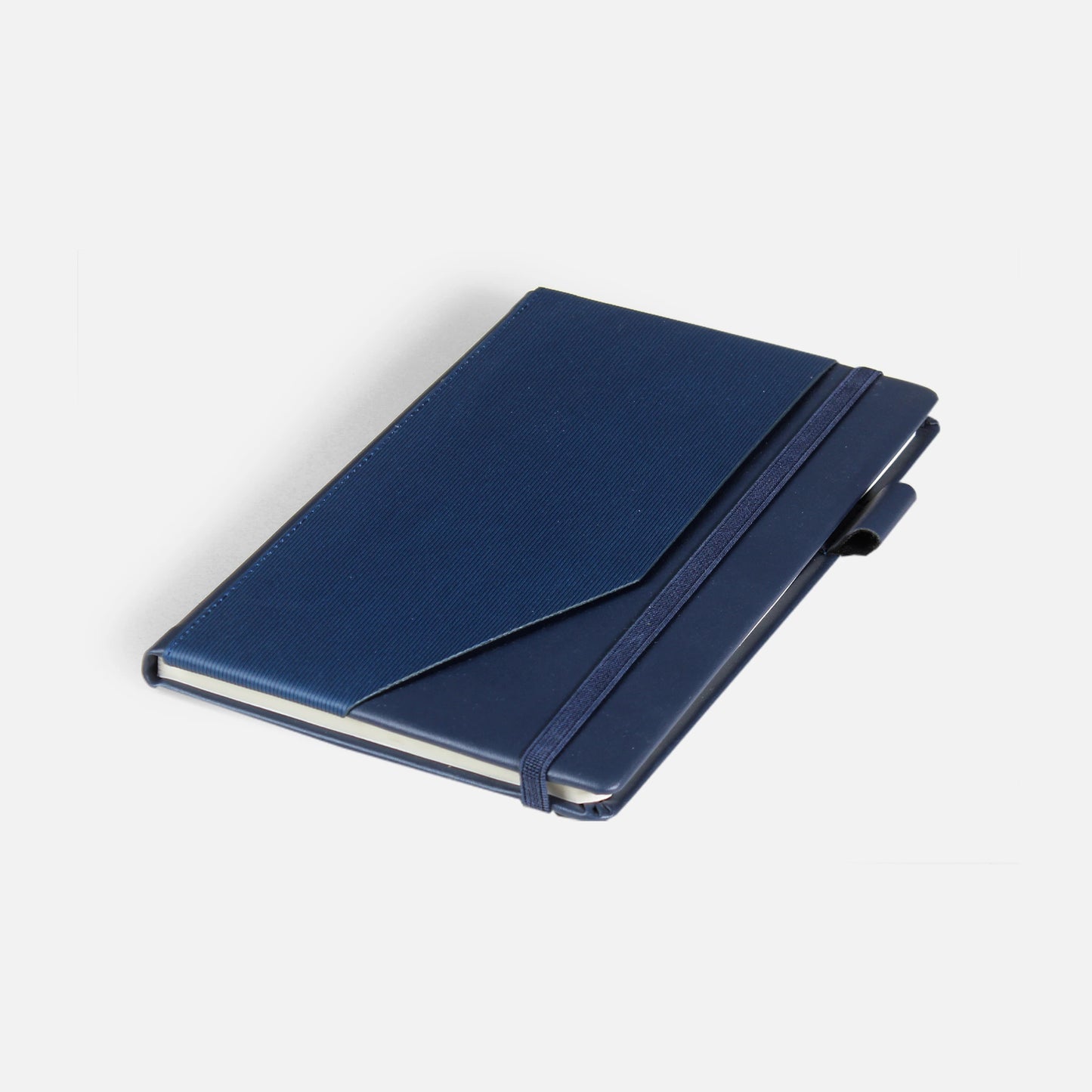 NAVY LINES NOTEBOOK (NB17 BLUE)