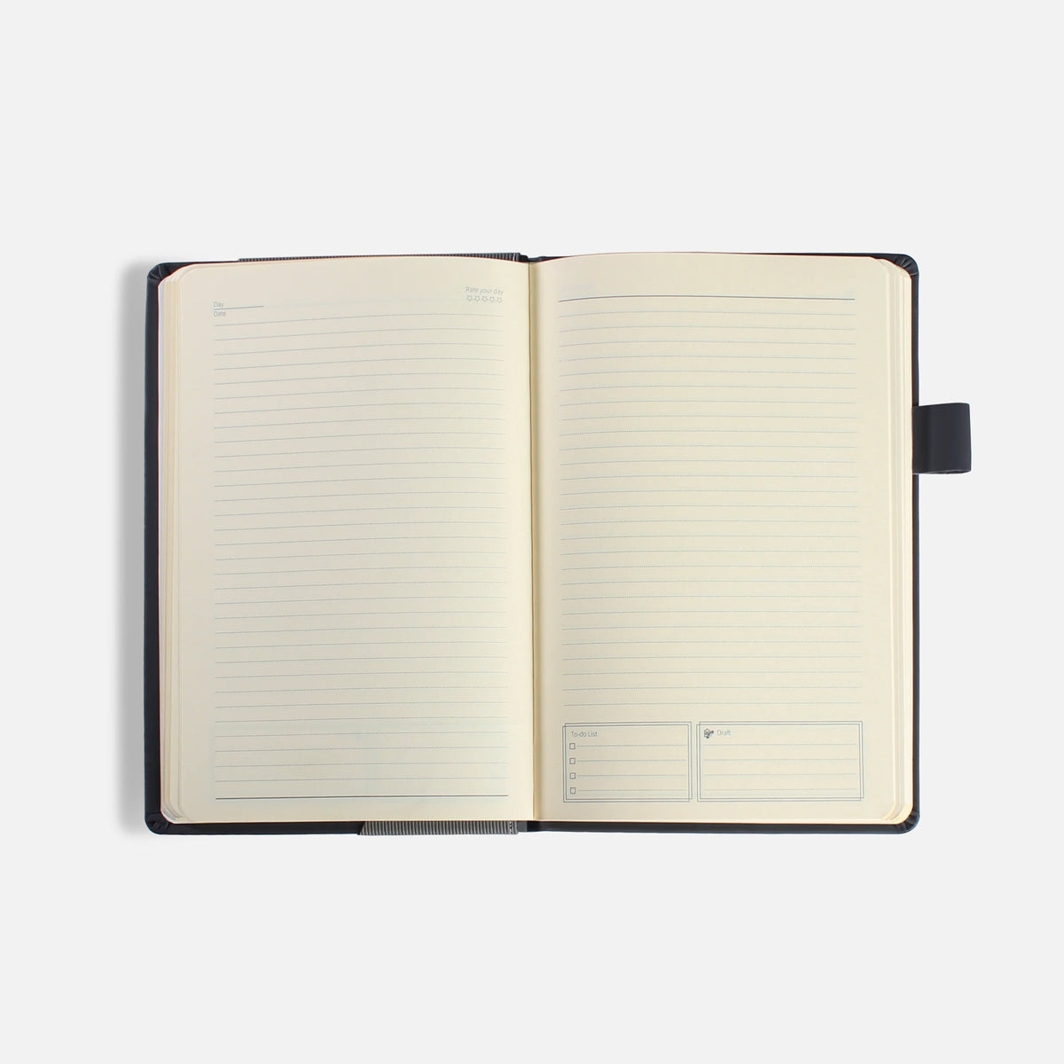 GREY LINES NOTEBOOK