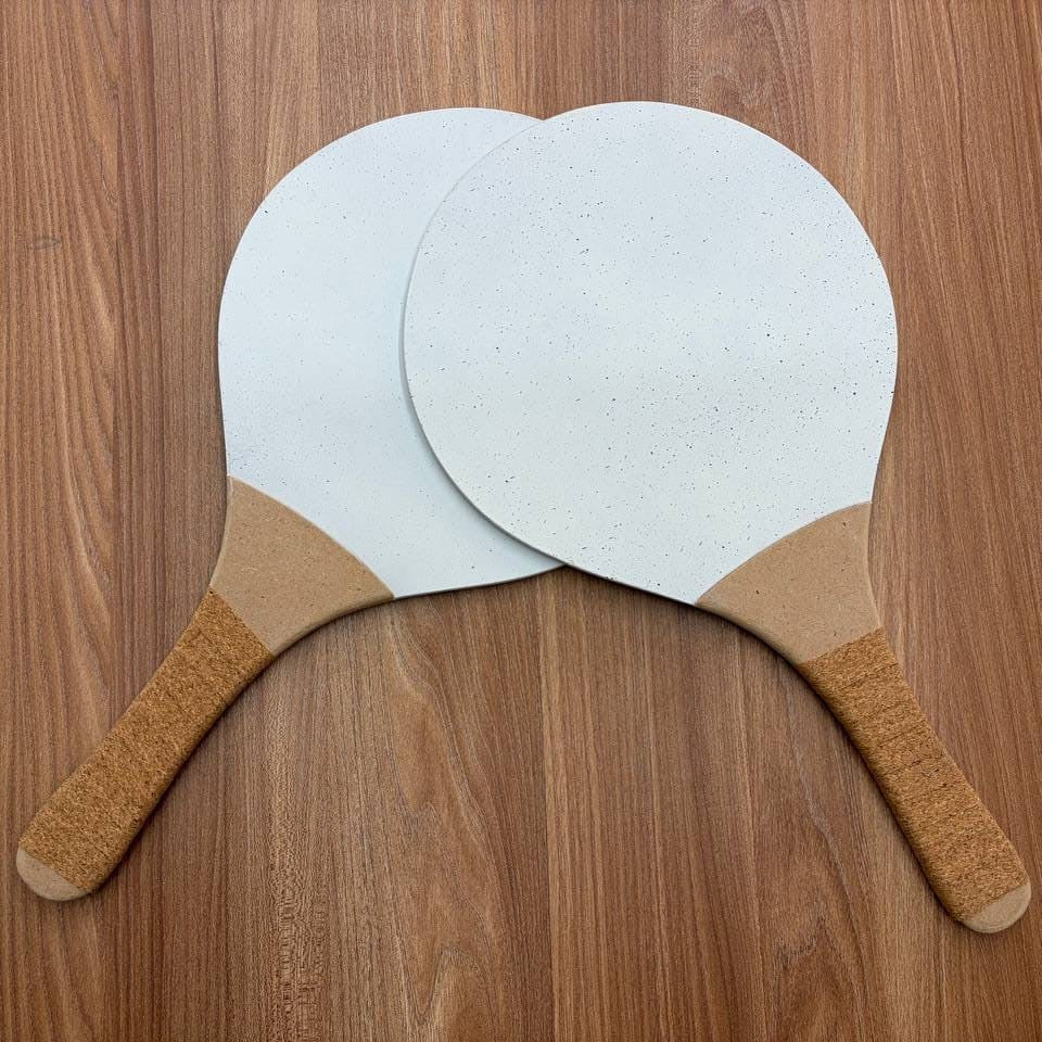 Wheat Racket With Cork Hand