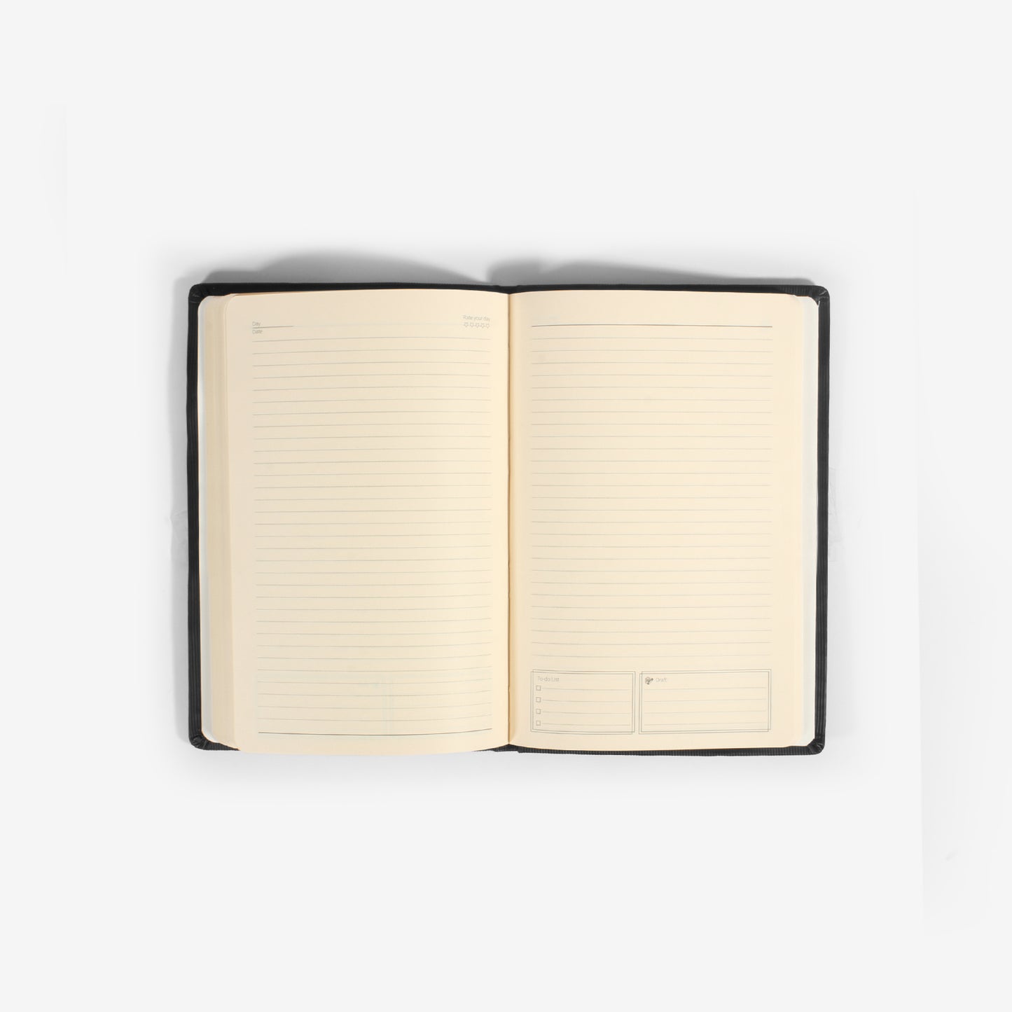 TEXTURED LEATHER NOTEBOOK