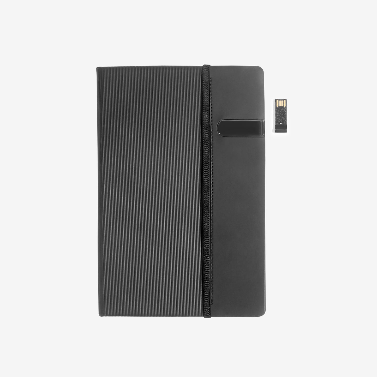 TEXTURED LEATHER NOTEBOOK
