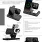 3-in-1 Wireless Charging Station with Digital LED Clock (Wct39)
