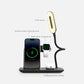 4-in-1 Multifunctional Wireless Charging Station with LED Desk Lamp (Wct42)