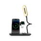 4-in-1 Multifunctional Wireless Charging Station with LED Desk Lamp (Wct42)