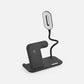 4-in-1 Multifunctional Wireless Charging Station with LED Desk Lamp (Wct42)