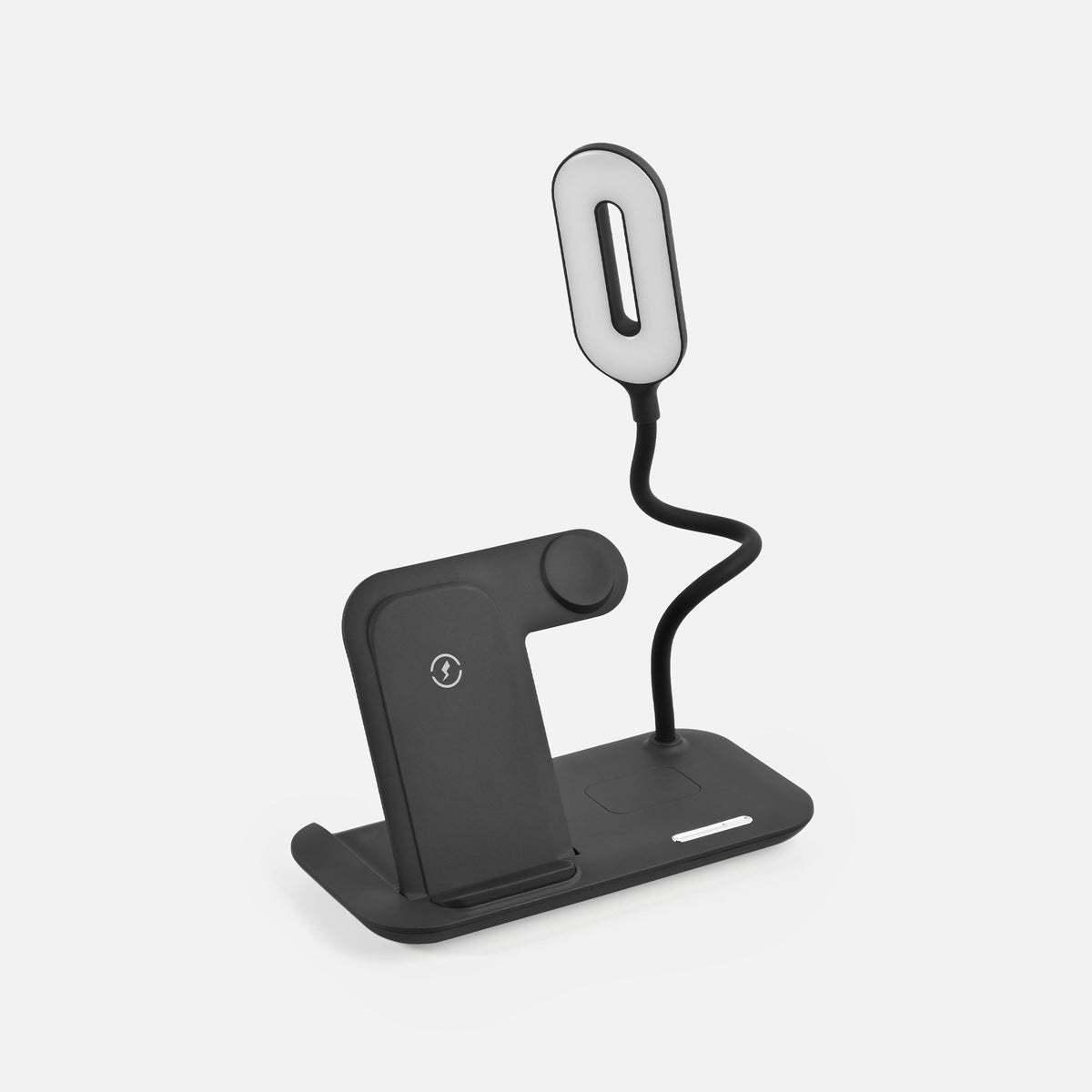 4-in-1 Multifunctional Wireless Charging Station with LED Desk Lamp (Wct42)