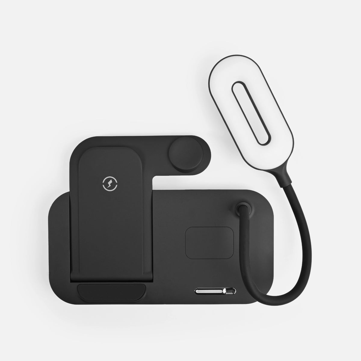 4-in-1 Multifunctional Wireless Charging Station with LED Desk Lamp (Wct42)