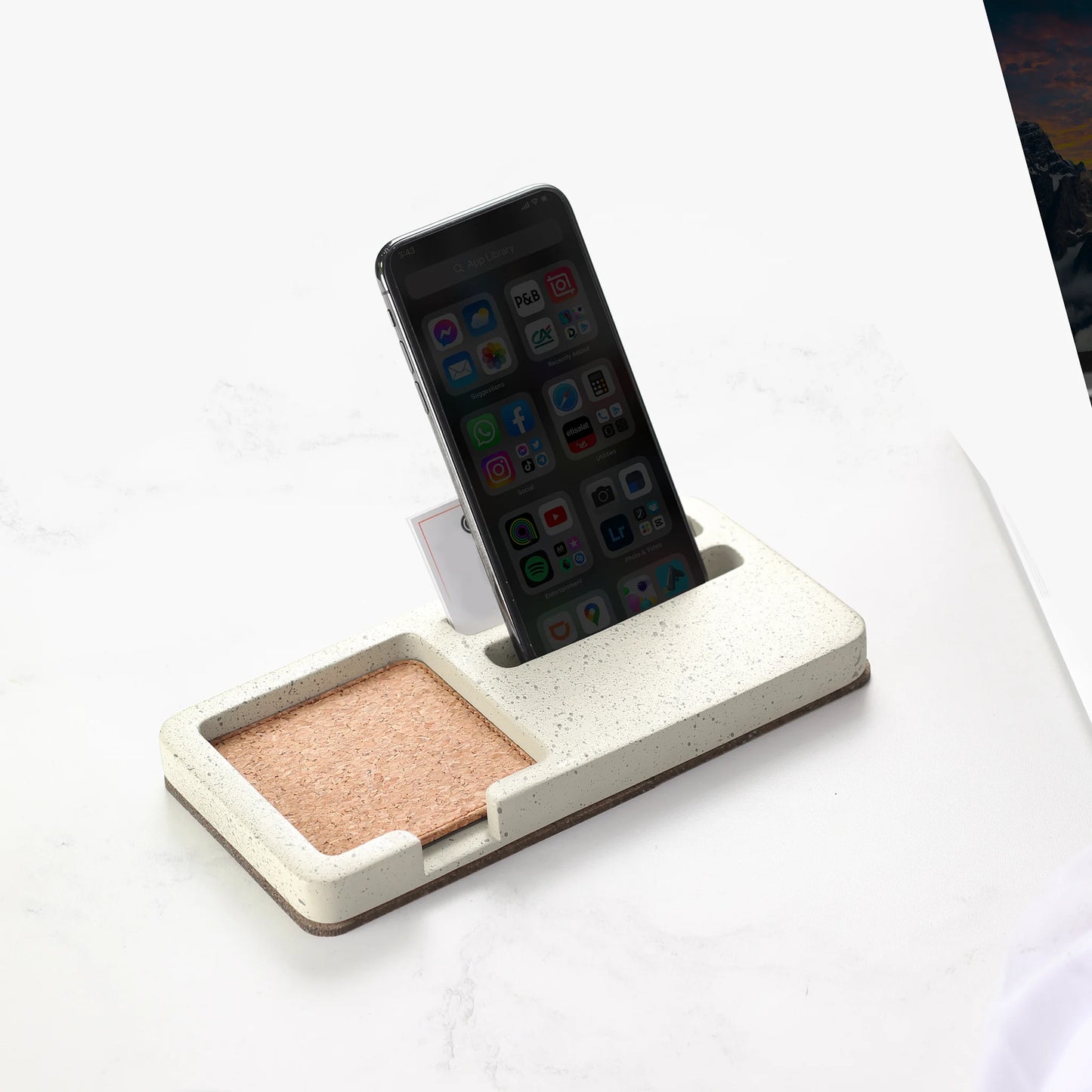 DESK CARD HOLDER