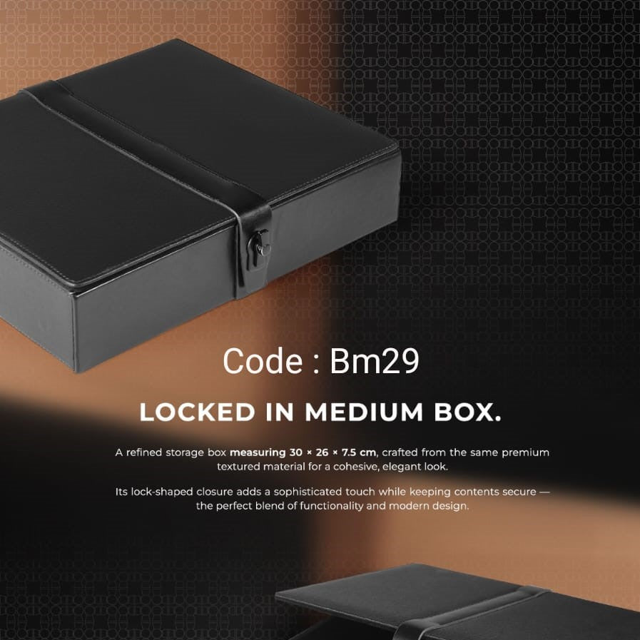 Medium Leather Box