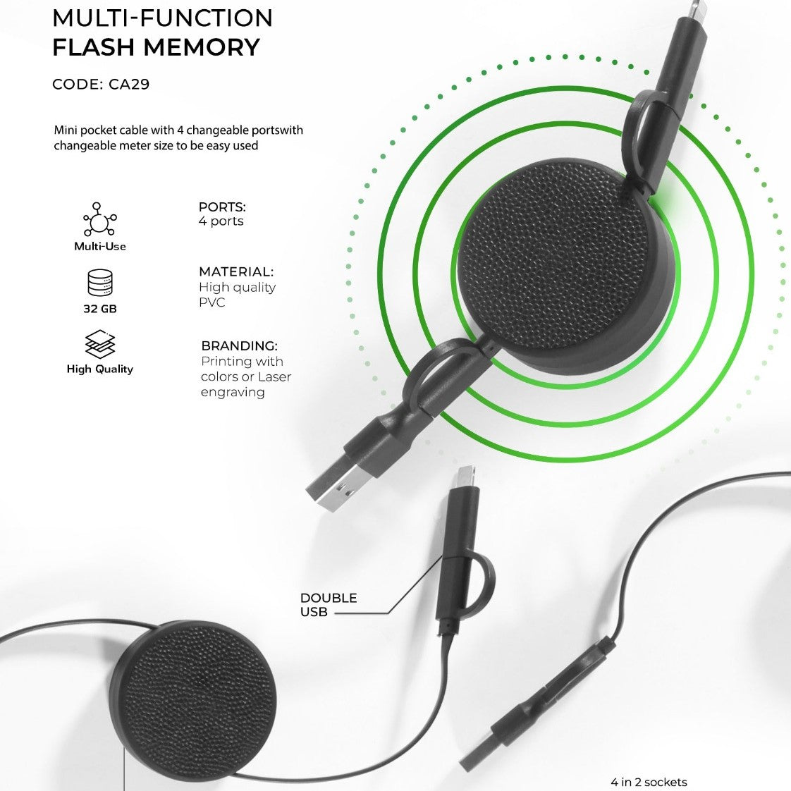 Pocket Charging Cable