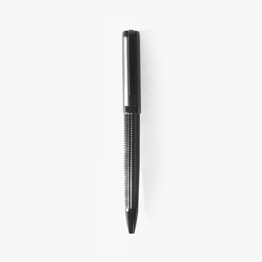 Elegant Shiny Black Metal Pen